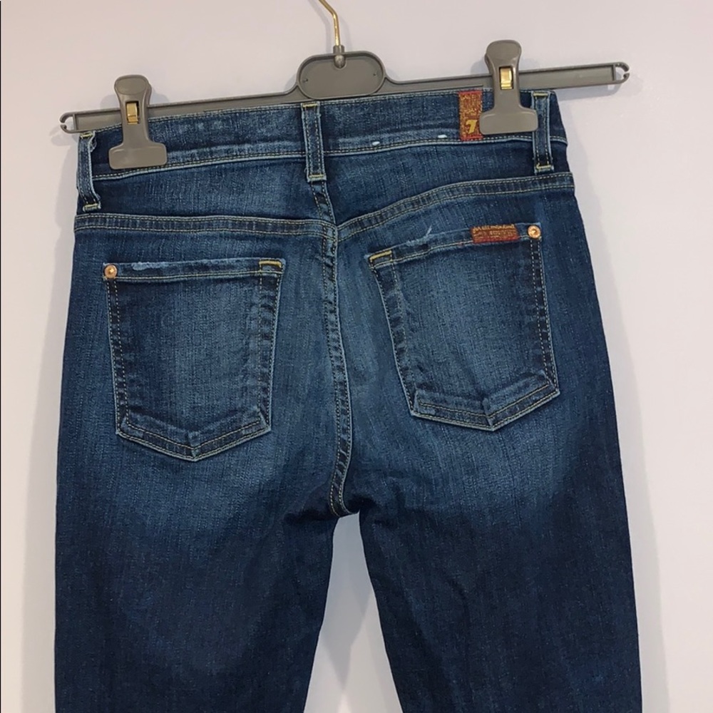7 For All Mankind Ripped Jeans - Picture 3 of 4